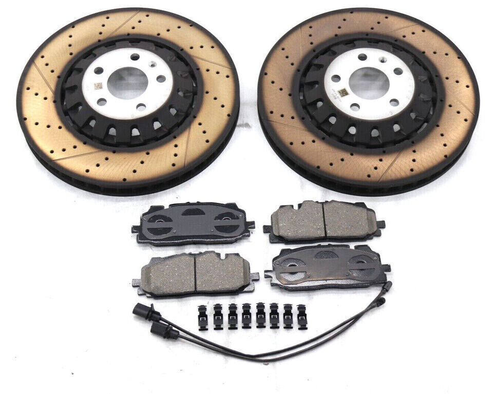 For Audi Q7 Q8 Front Brake Kit Disc Brake Rotors Pads Safe And Reliable
