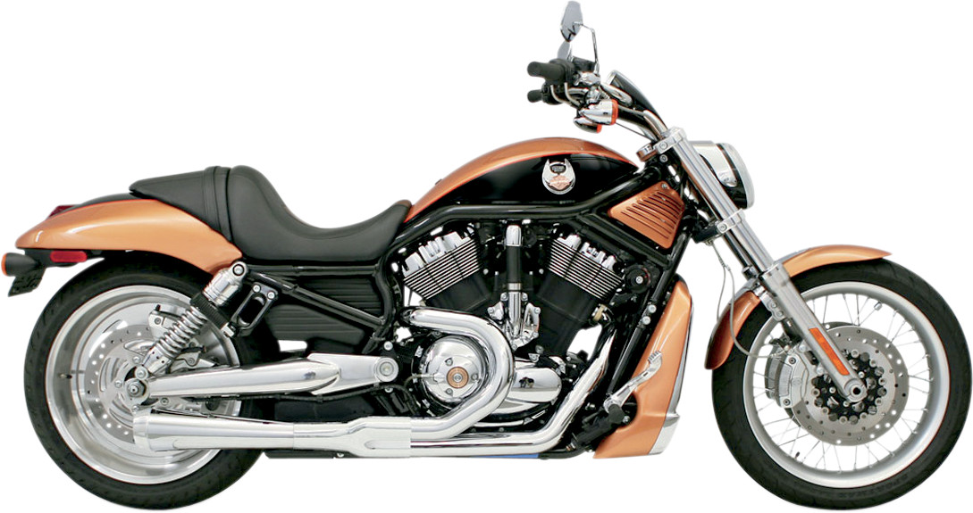 BASSANI XHAUST Road Rage 2:1 Exhaust - Chrome 1V12J BASSANI XHAUST Road Rage 2:1 Exhaust - Chrome 1V12J