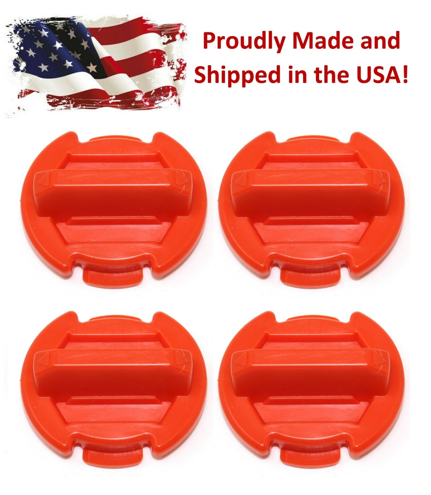 4-PACK Aftermarket Orange Floor Drain Plug 5414694 14-17 POLARIS RZR XP 1000 900