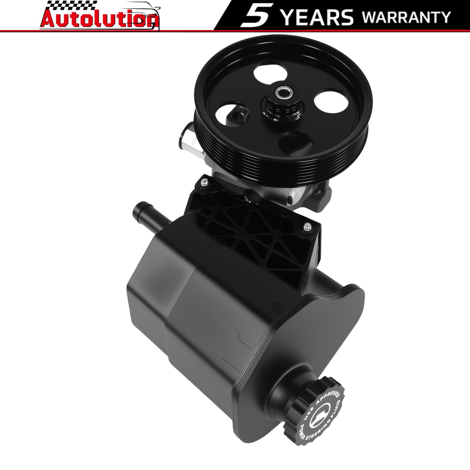 Power Steering Pump w/ Reservoir & Pulley for 02-07 Dodge Ram 1500 3.7/4.7/5.7L