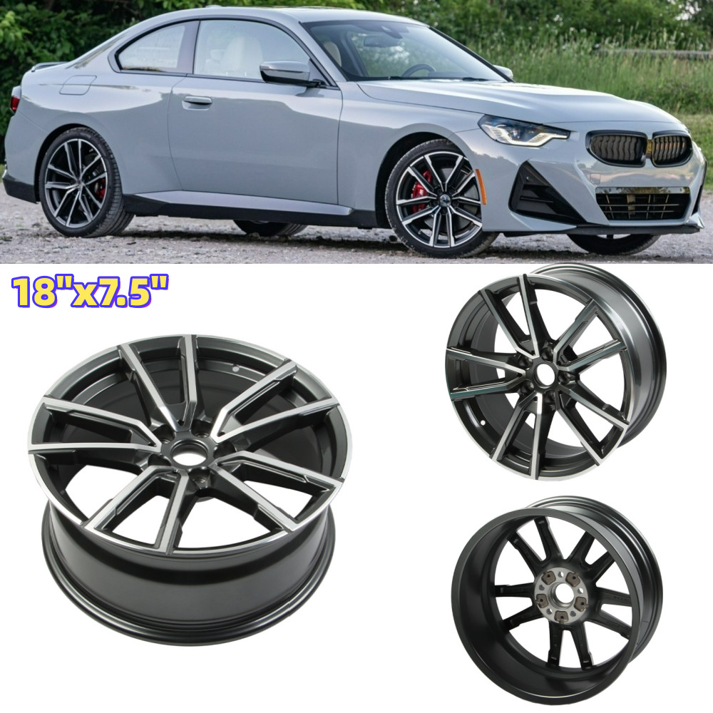 For BMW 230i 318i 320i 330e 330i 2019-2023 86487 96620 18”x7.5” Alloy Wheel Rim