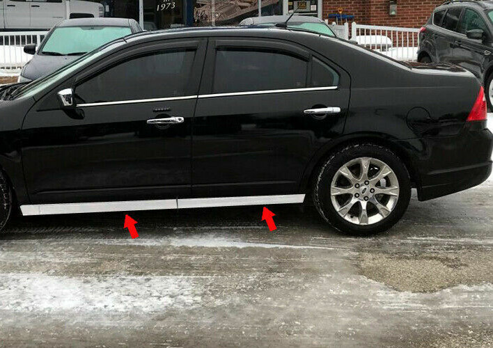2006-2012 Ford Fusion/Lincoln MKZ Bottom Rocker Panel Side Molding Trim 2.5