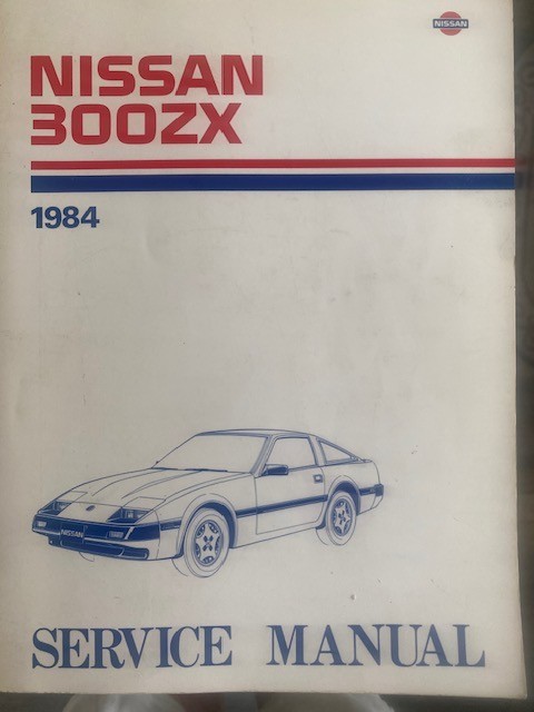 1984 Nissan 300ZX Factory Original Service Manual 1984 Nissan 300ZX Factory Original Service Manual