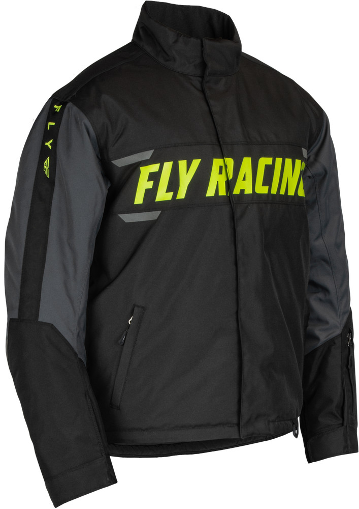 Fly Racing Outpost Jacket Black/Hi-vis Cold Weather Off-Road Snowmobile Adult XL Fly Racing Outpost Jacket Black/Hi-vis Cold Weather Off-Road Snowmobile Adult XL