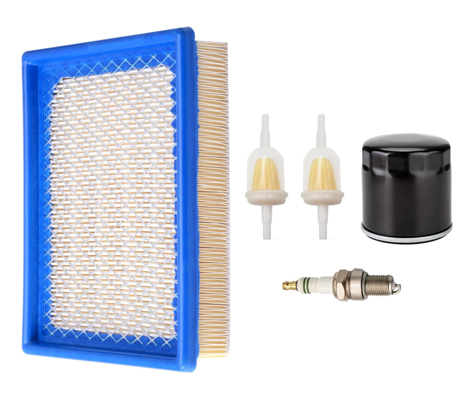 Golf Cart Tune Up Kit For 1992-2004 Club Car DS Models Air Oil Fuel Filter
