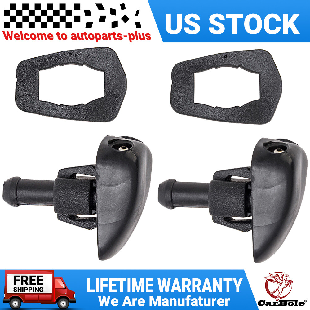 NEW WINDSHIELD WASHER FLUID NOZZLE JET SPRAYER SPRAY SPRINKLER FOR CAR SUV