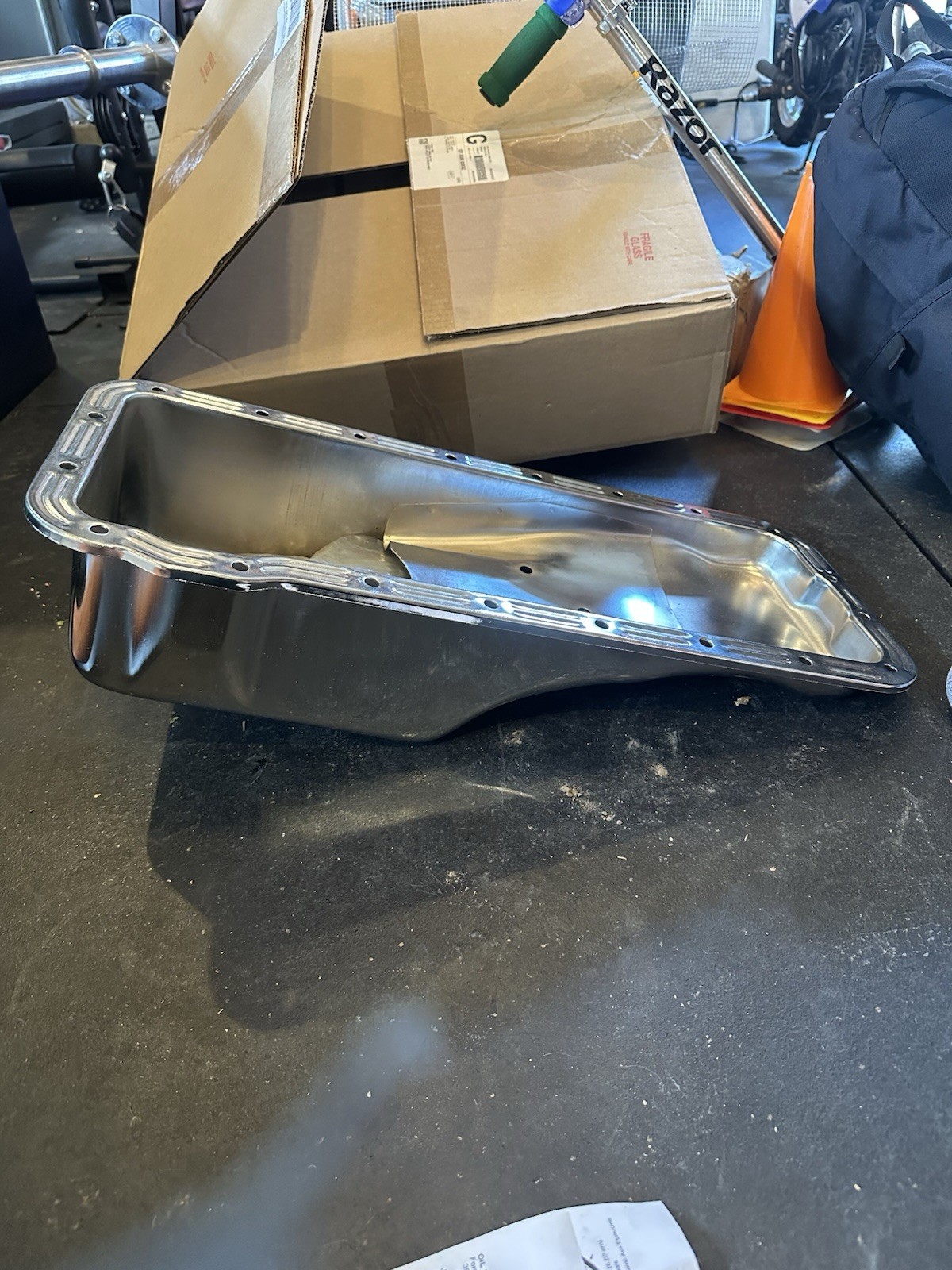 TD Trans Dapt Performance Products Oil Pan For Ford V8