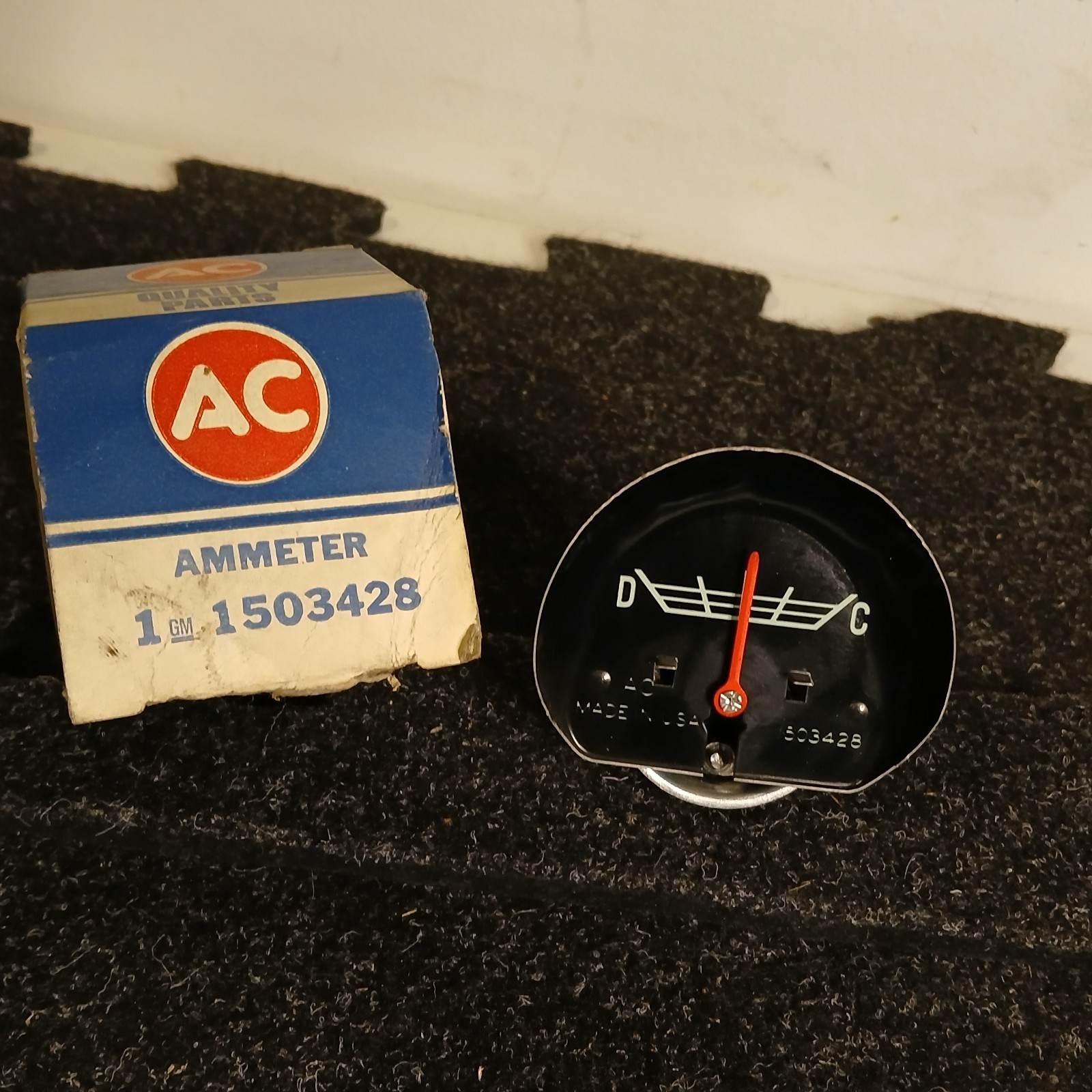 1965 - 1972 Chevrolet Blazer Suburban AC Delco Ammeter Guage # 1503428 NOS OEM 1965 - 1972 Chevrolet Blazer Suburban AC Delco Ammeter Guage # 1503428 NOS OEM