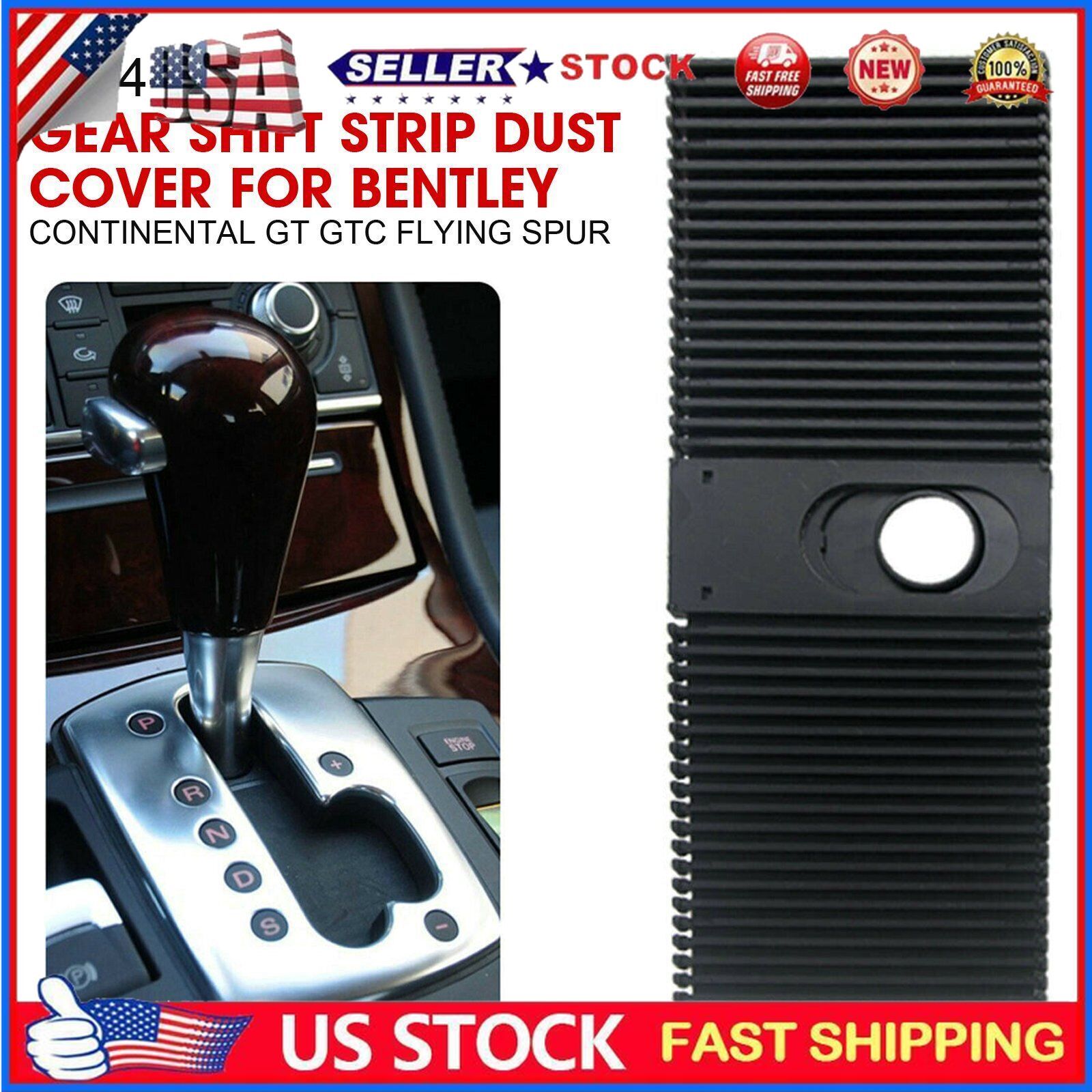 2004-2018 Gear Shift Strip Dust Cover For Bentley Continental Gt Gtc Flying Spur