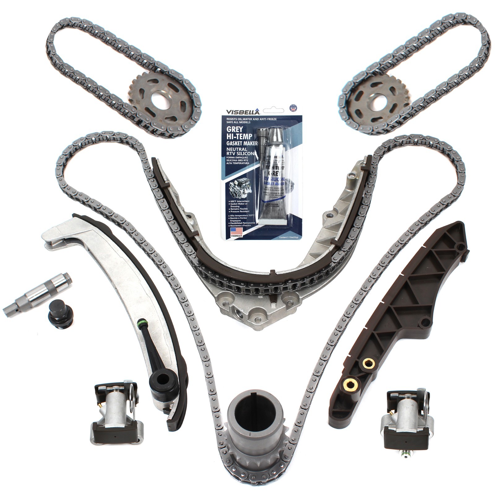 For 1996-2003 BMW 540I 740I X5 Z8 / Range Rover 4.4L V8 DOHC Timing Chain Kit
