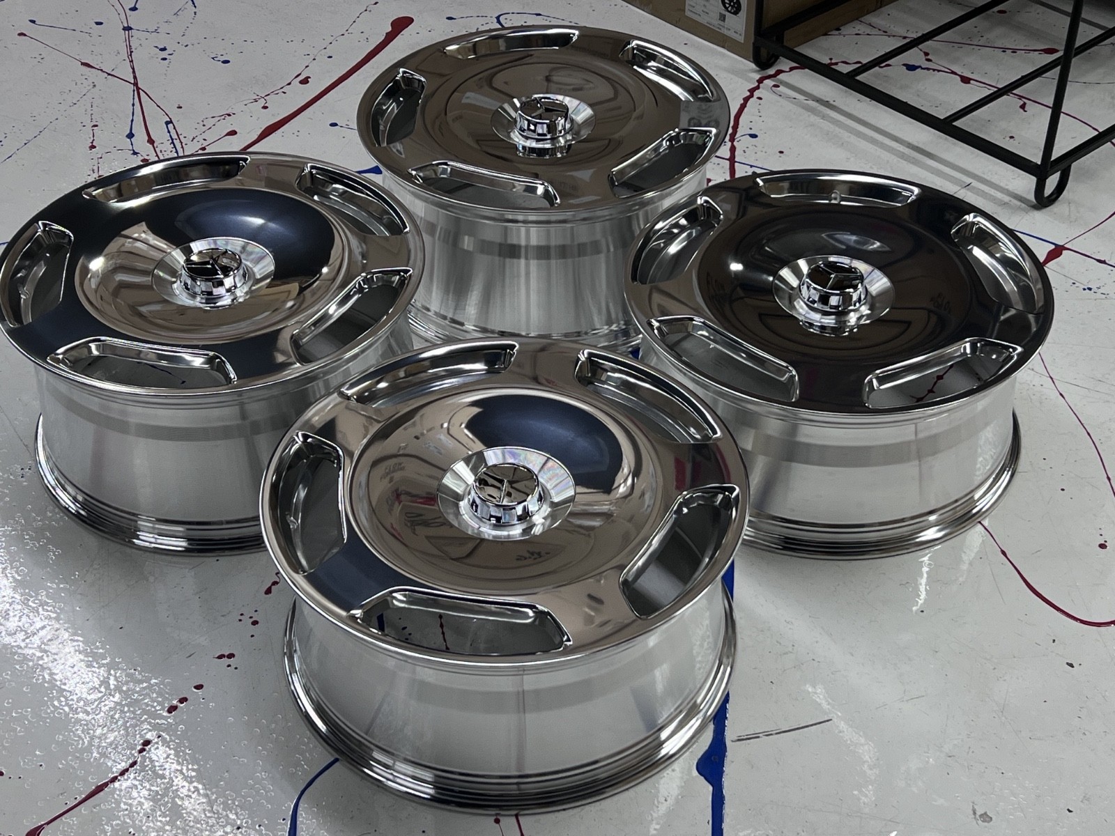 20x8.5 20x9.5 MERCEDES BENZ WHEELS RIMS WHEELS E350 MAYBACH C350 S63 S550 S580