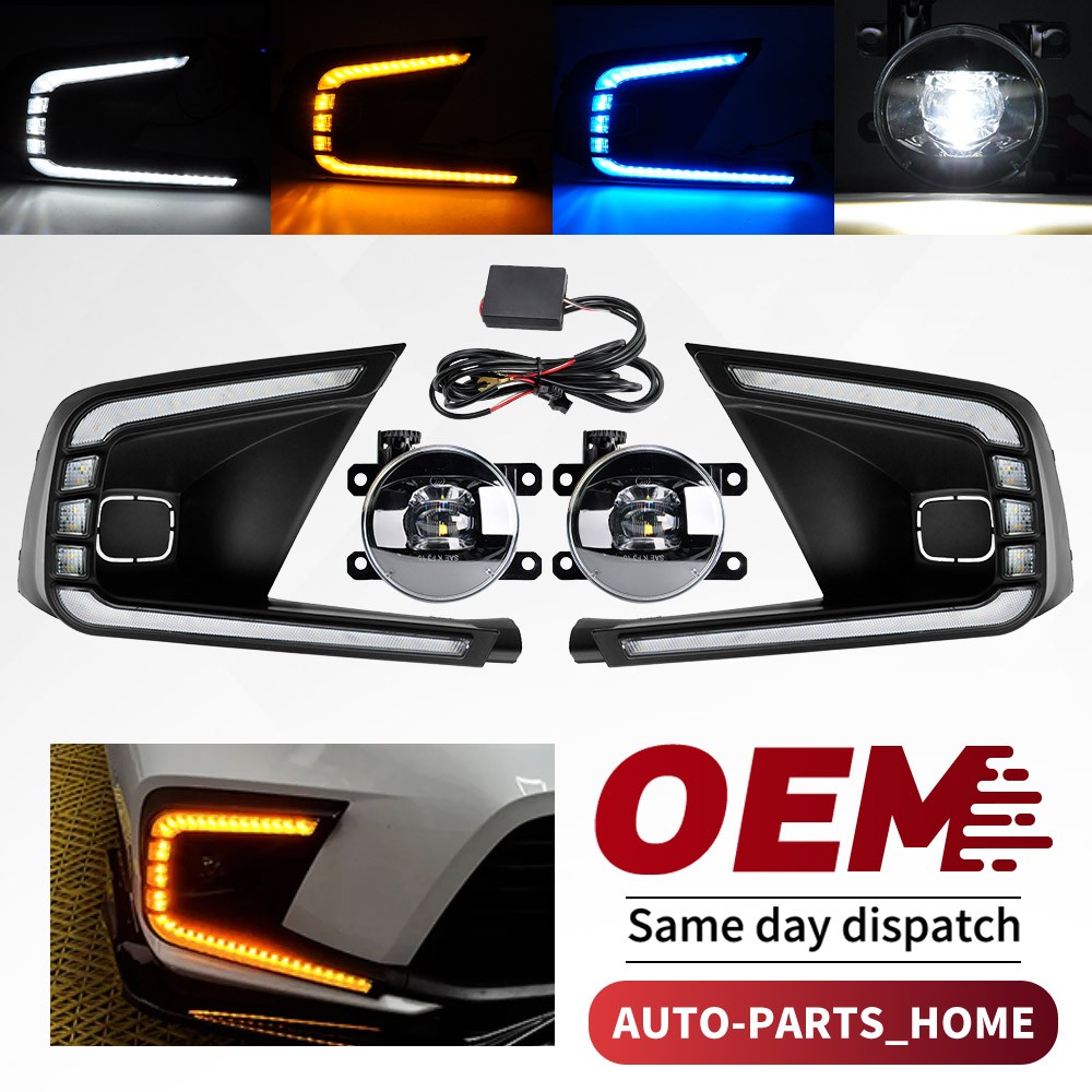 For 2022 2023 2024 Honda Civic Sedan Hatchback Driving LED DRL & Fog Lights Kit