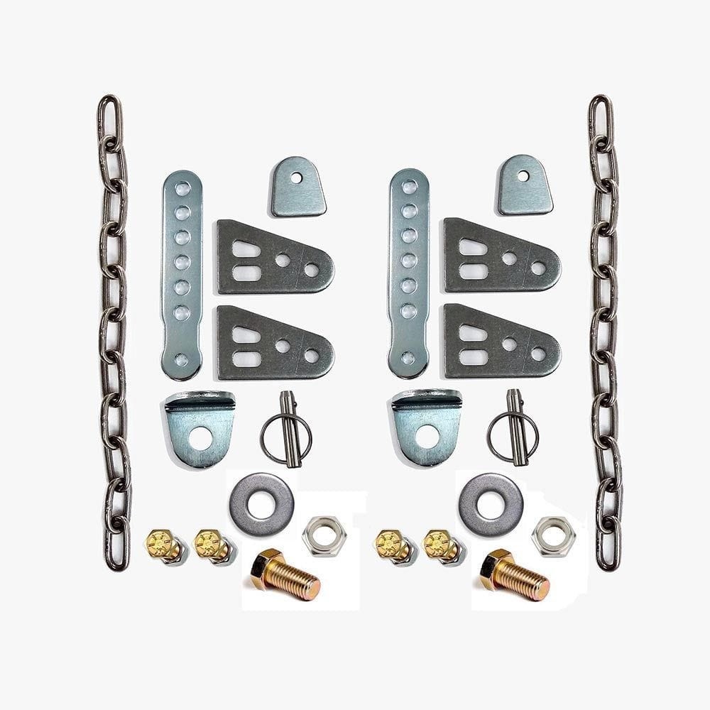 UPR Universal Front End Chain Travel Limiter Quick Pin Kit Drag Race Suspension