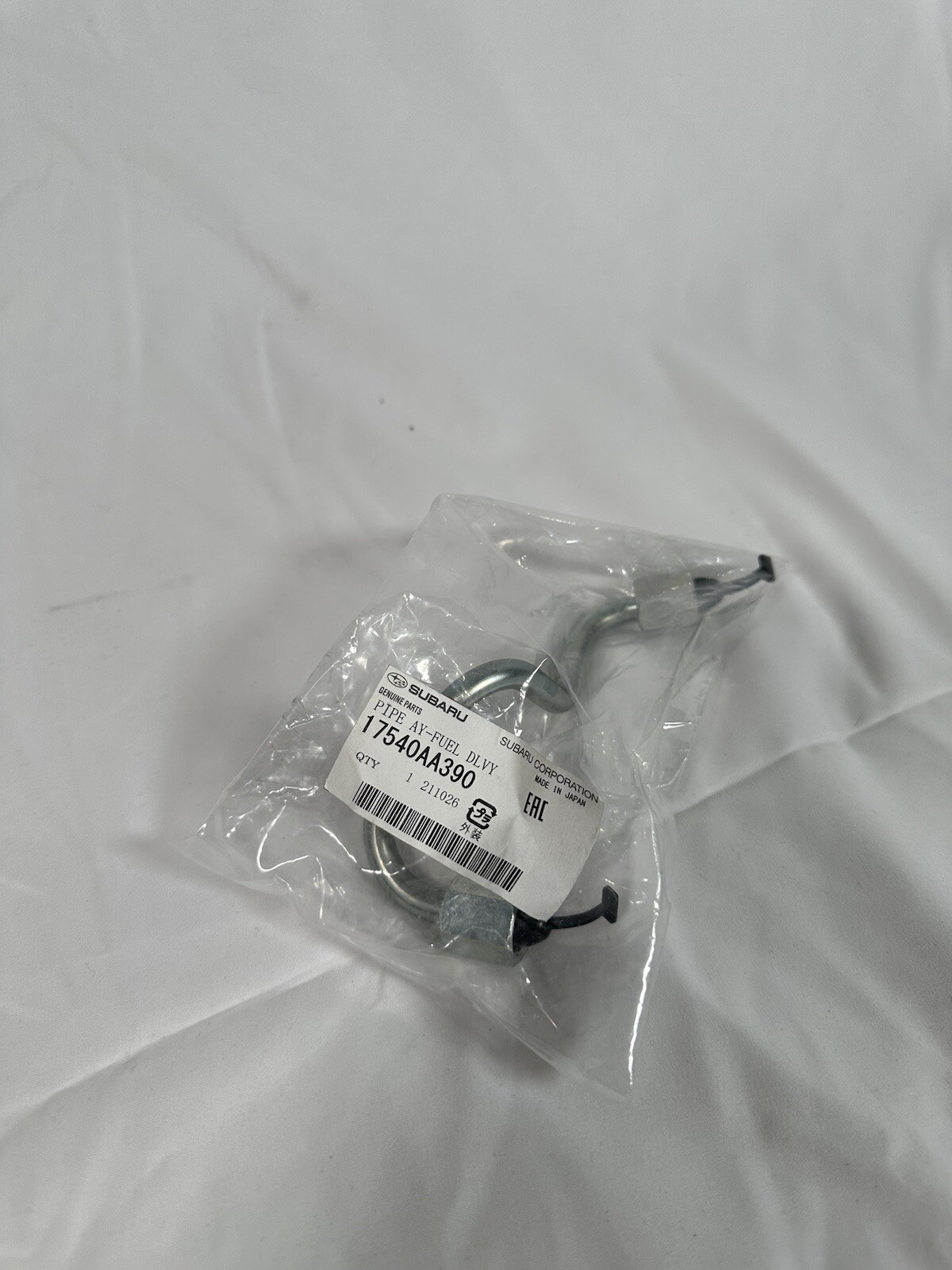 17 - 24 Subaru Fuel Delivery Pipe 17540AA390 Impreza Crosstrek 17 - 24 Subaru Fuel Delivery Pipe 17540AA390 Impreza Crosstrek