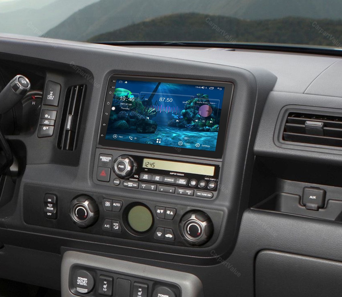 Fits 2006-2014 HONDA RIDGELINE Apple Carplay Android 15 Radio GPS Wifi Head Unit