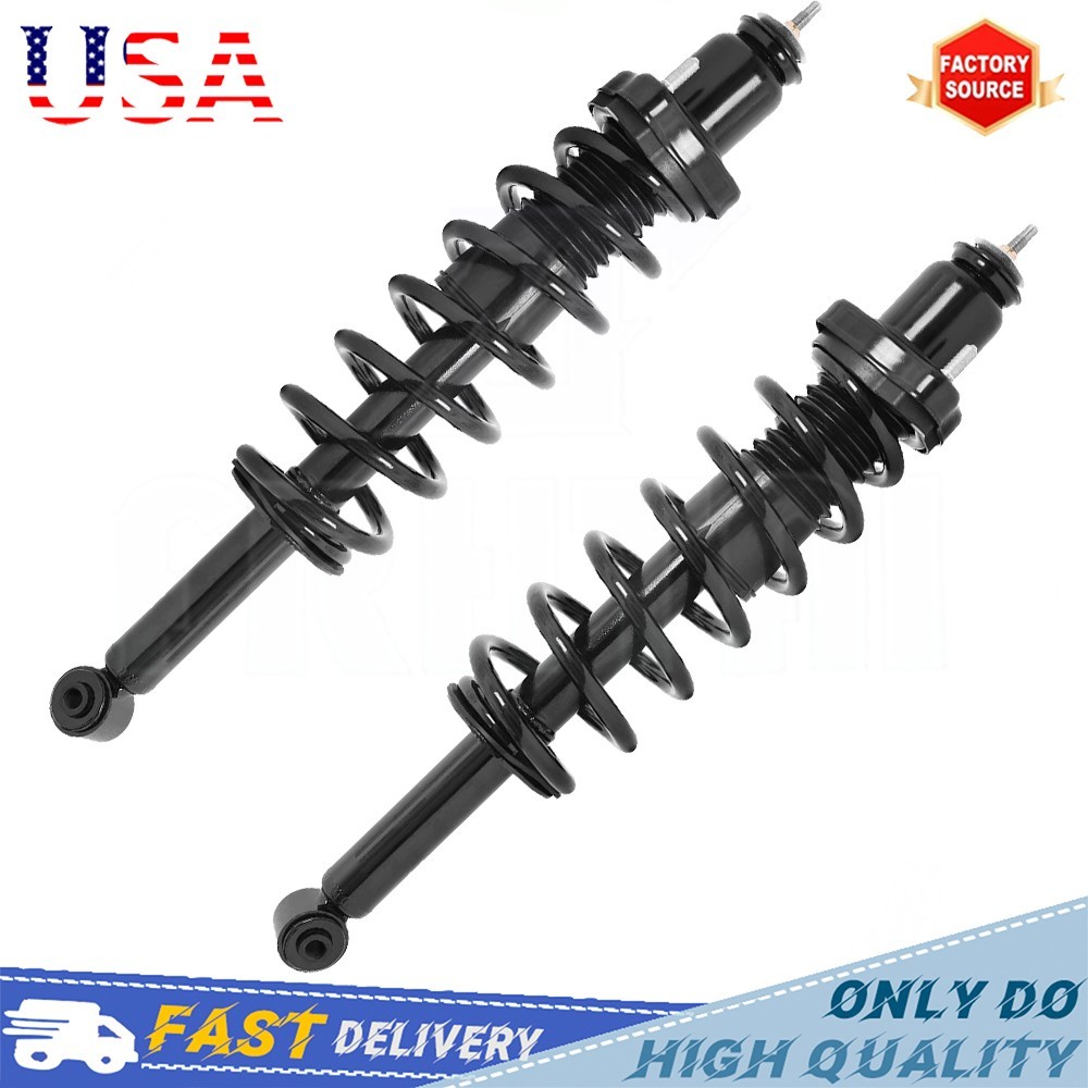 Rear Left & Right Struts Coil Spring Assembly Fit For 2009 2010 Dodge Journey