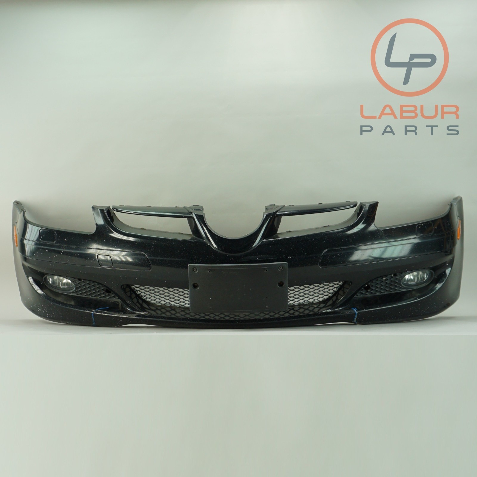 R171 05-08 Mercedes SLK Class Front Bumper Cover Panel Black Damaged BR592