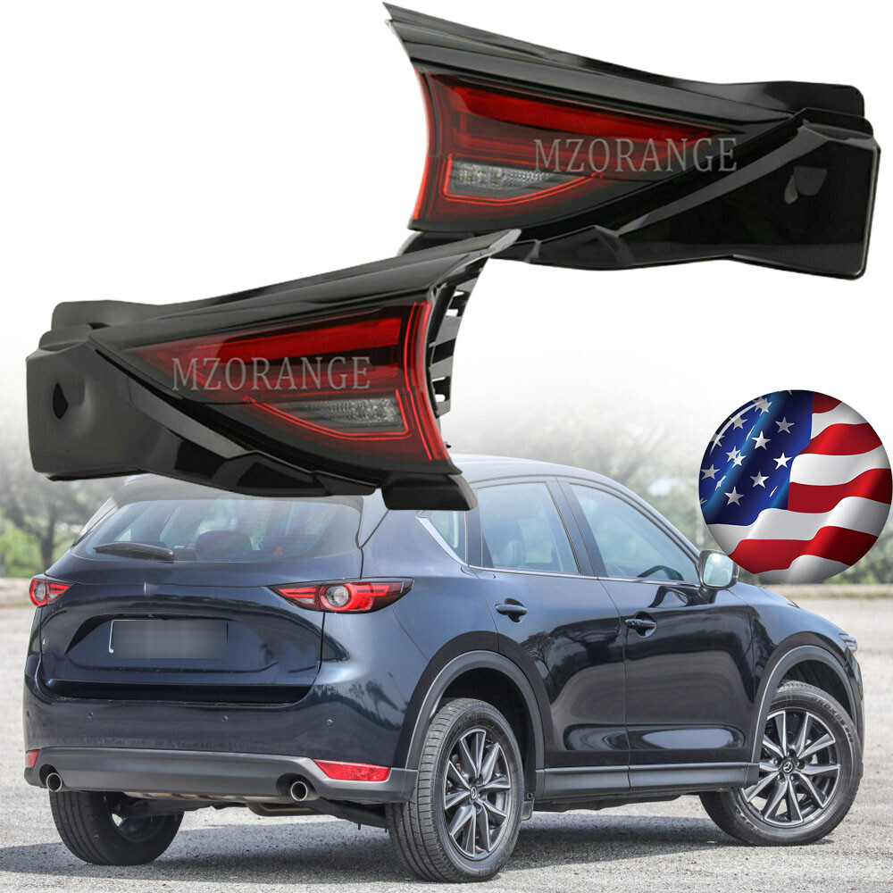 Pair Left&Right LED Inner Rear Tail Light Brake For Mazda CX5 CX-5 2017-2021