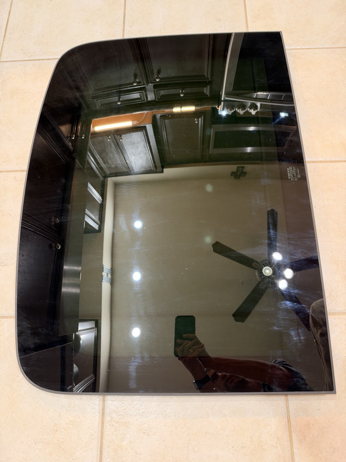 2017-2025 VOLVO S90 FRONT PANORAMIC SUNROOF WINDOW GLASS PANEL OEM 2017-2025 VOLVO S90 FRONT PANORAMIC SUNROOF WINDOW GLASS PANEL OEM