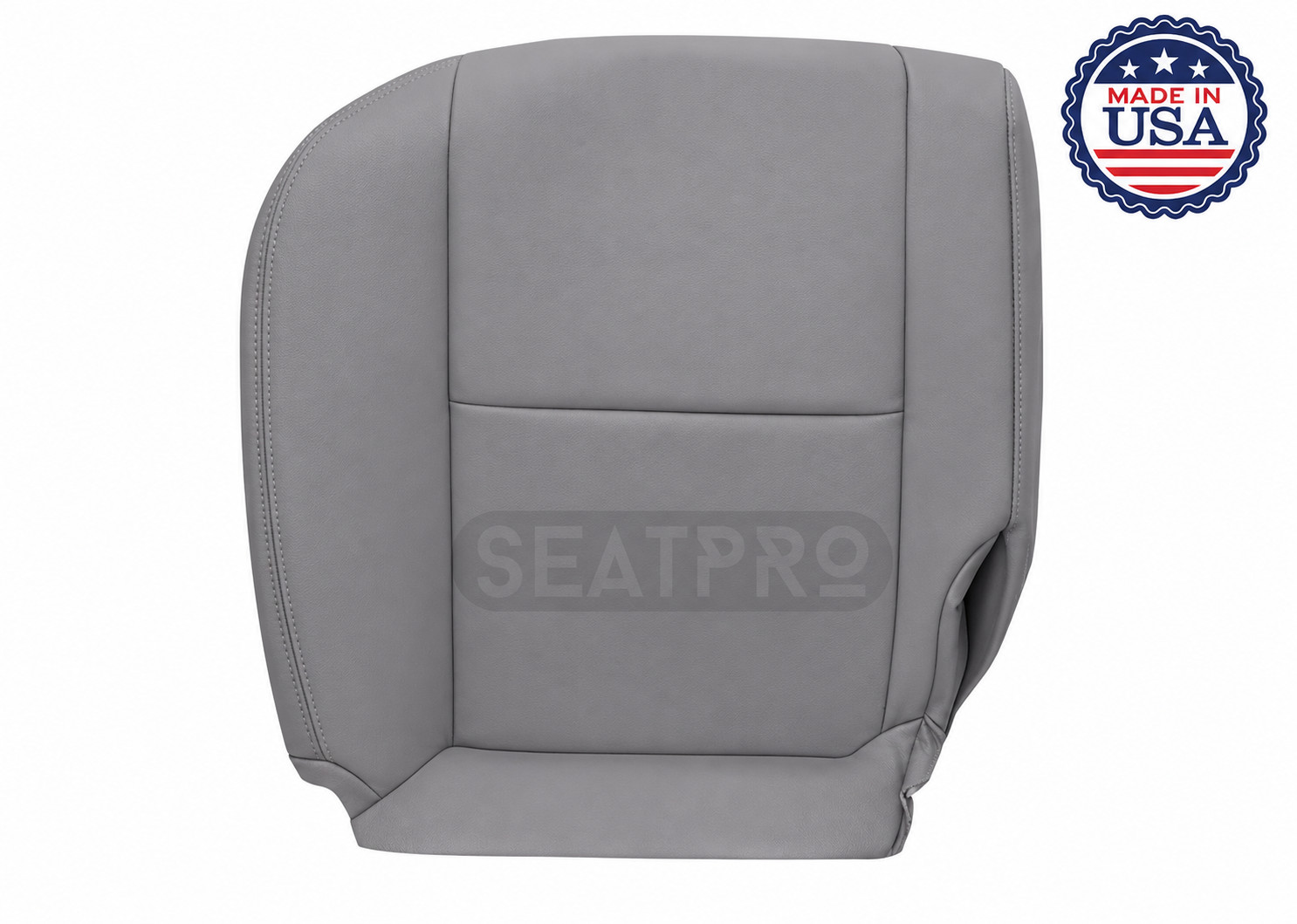 Synthetic Leather Rear Seat Cover Gray For 2001 2002 2003 2004 Toyota Sequoia