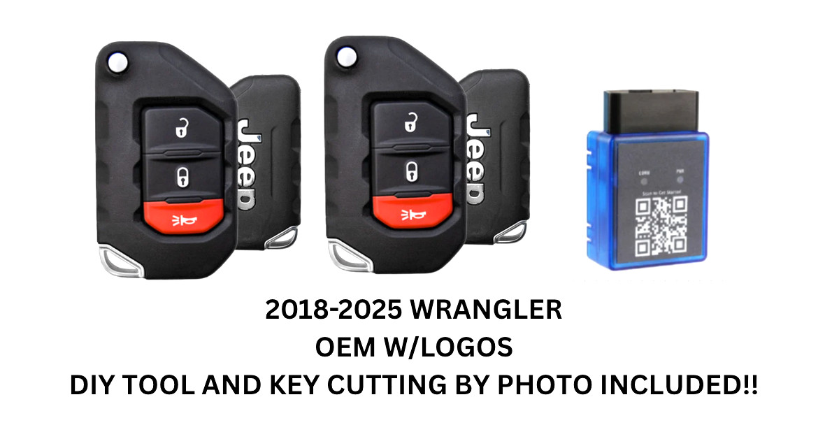 DIY OEM BUNDLE PAIR FOR WRANGLER/GLADIATOR 2018-2026 , PROGRAM IT YOURSELF