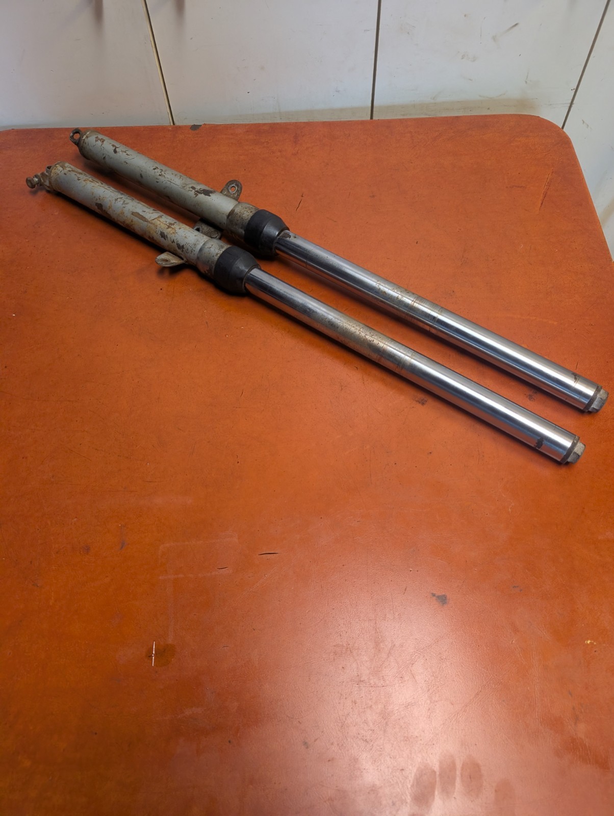 1971 Yamaha CT1 175 OEM Front Forks (Set 2) L & R 1971 Yamaha CT1 175 OEM Front Forks (Set 2) L & R
