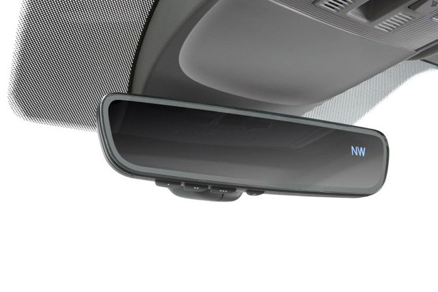 Genuine Volkswagen Enhanced Rear-View Mirror With Homelink Connect 000-072-548-N