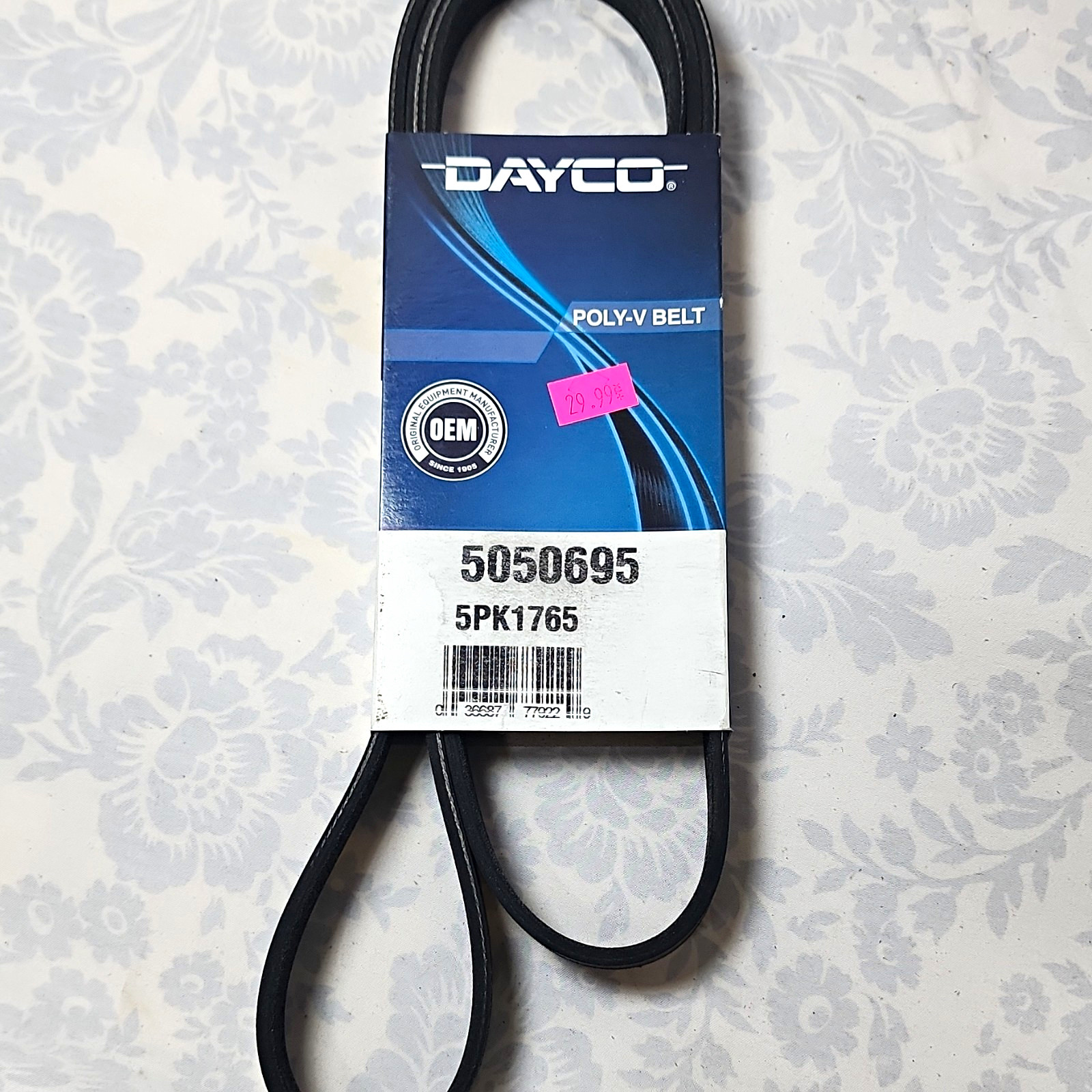 Dayco 5050695 Poly Rib Belt, Dayco Dayco 5050695 Poly Rib Belt, Dayco