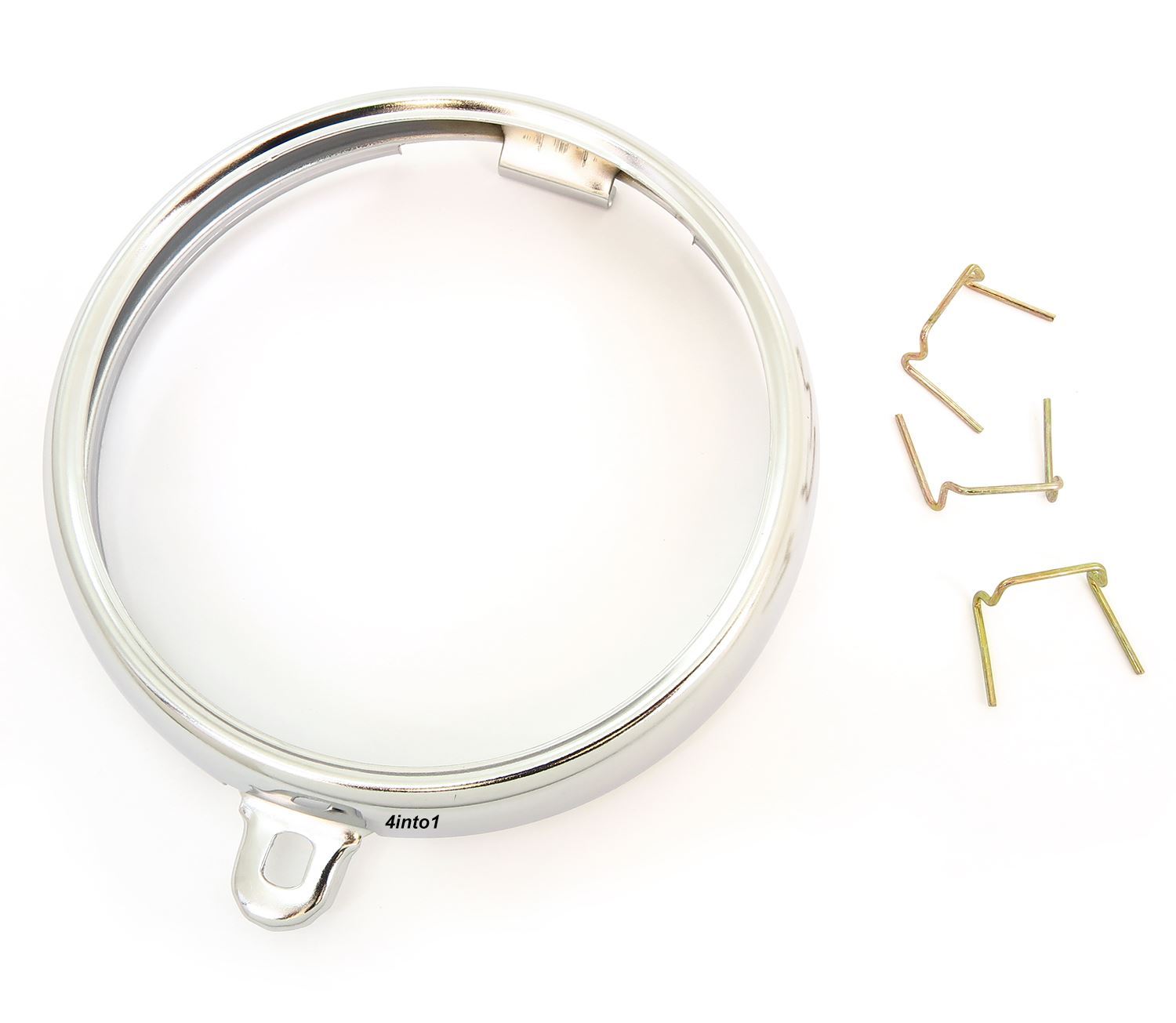 Reproduction Headlight Rim and Hardware - 33101-028-013 - Honda Z50 - 1972-1978