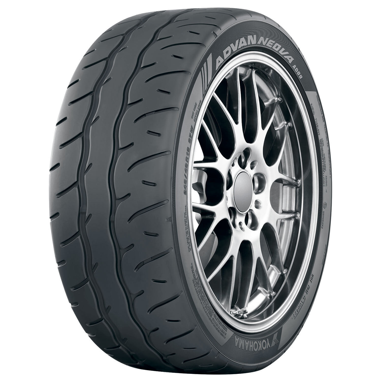 1 New Yokohama Advan Neova Ad09  - 205/50r15 Tires 2055015 205 50 15