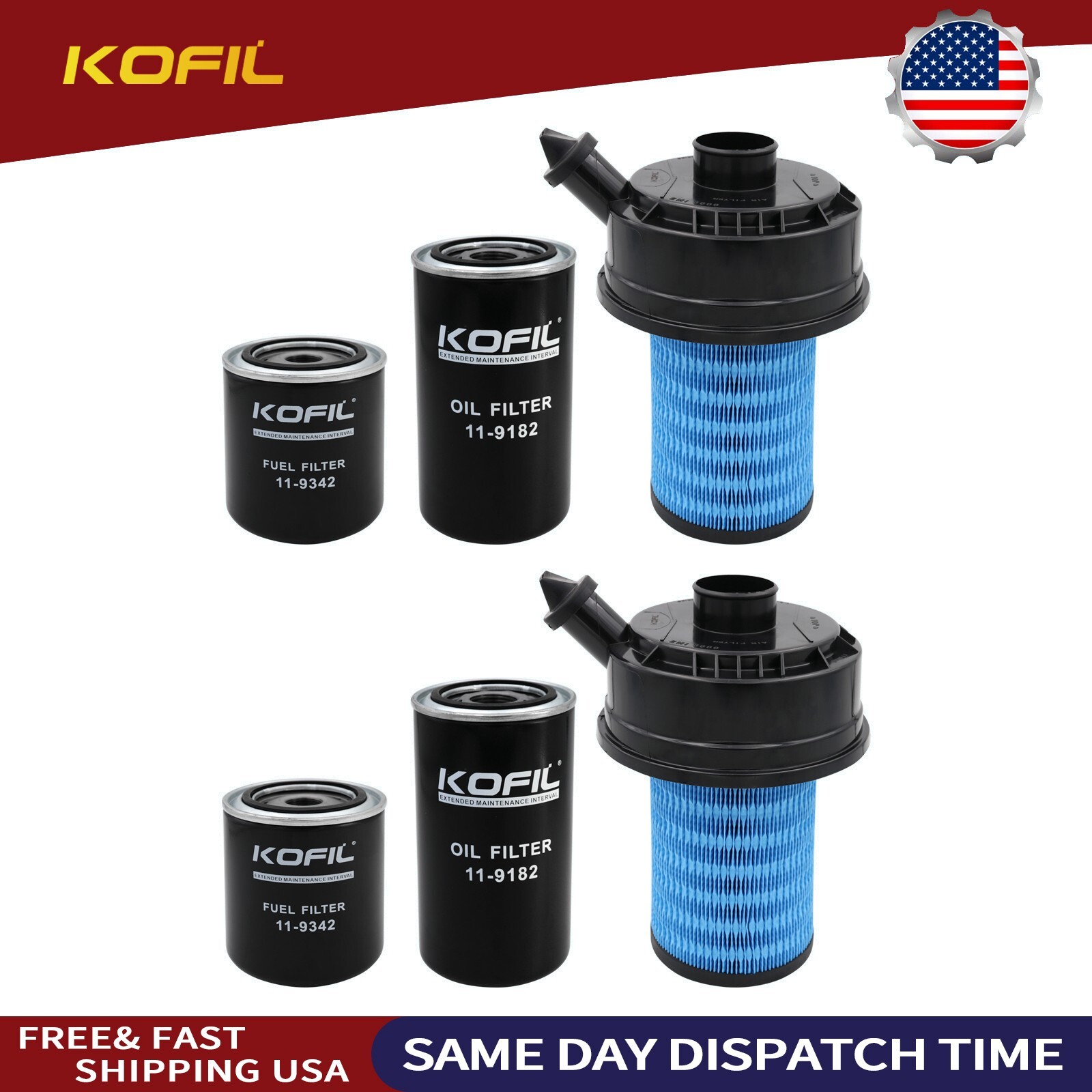 2X For Thermo King SB190 SB210 SB230 SB300 SB330 11-9300 11-9342 11-9182