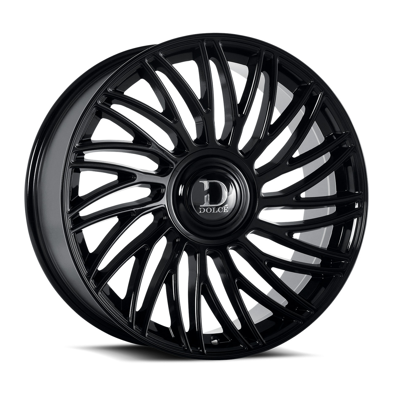 DOLCE LUXURY SESTO 6x135/6x139.7 22x9.5 6x135 +18mm Glossy Black Wheel Rim