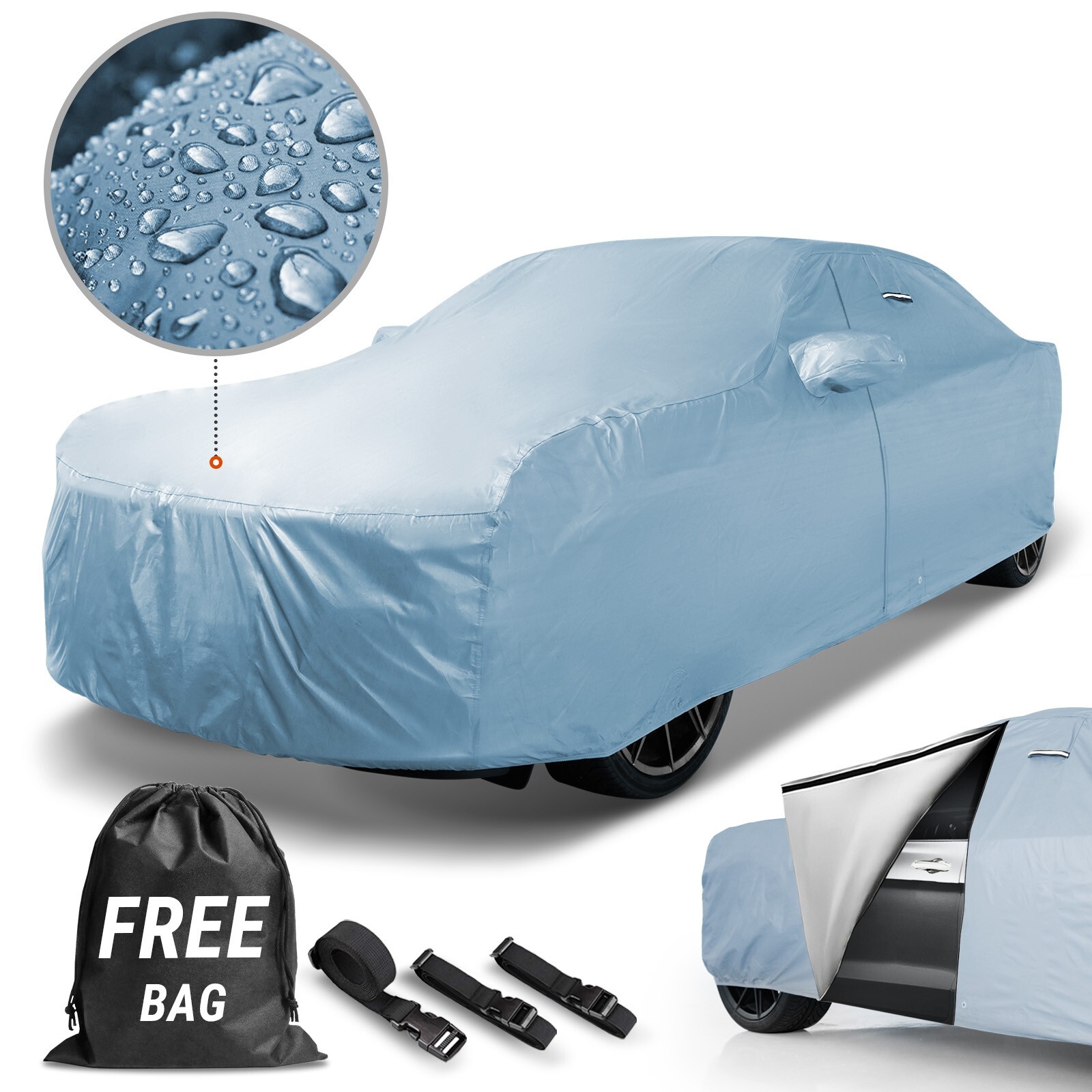 FORD MUSTANG [OUTDOOR] CAR COVER ✅ All Weatherproof ✅ Waterproof ✅ CUSTOM