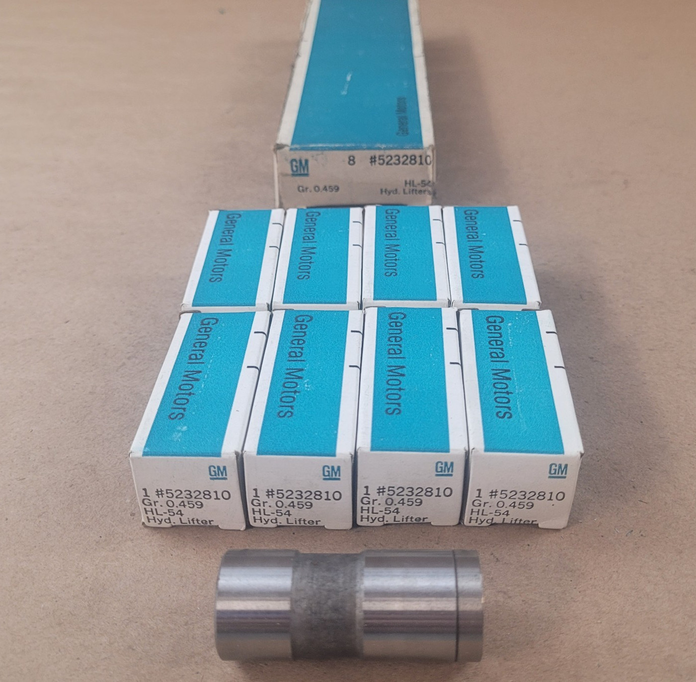 8 NEW NOS GM 5232810 HYDRAULIC VALVE LIFTERS 1962-78 Buick Chevy Olds Pontiac