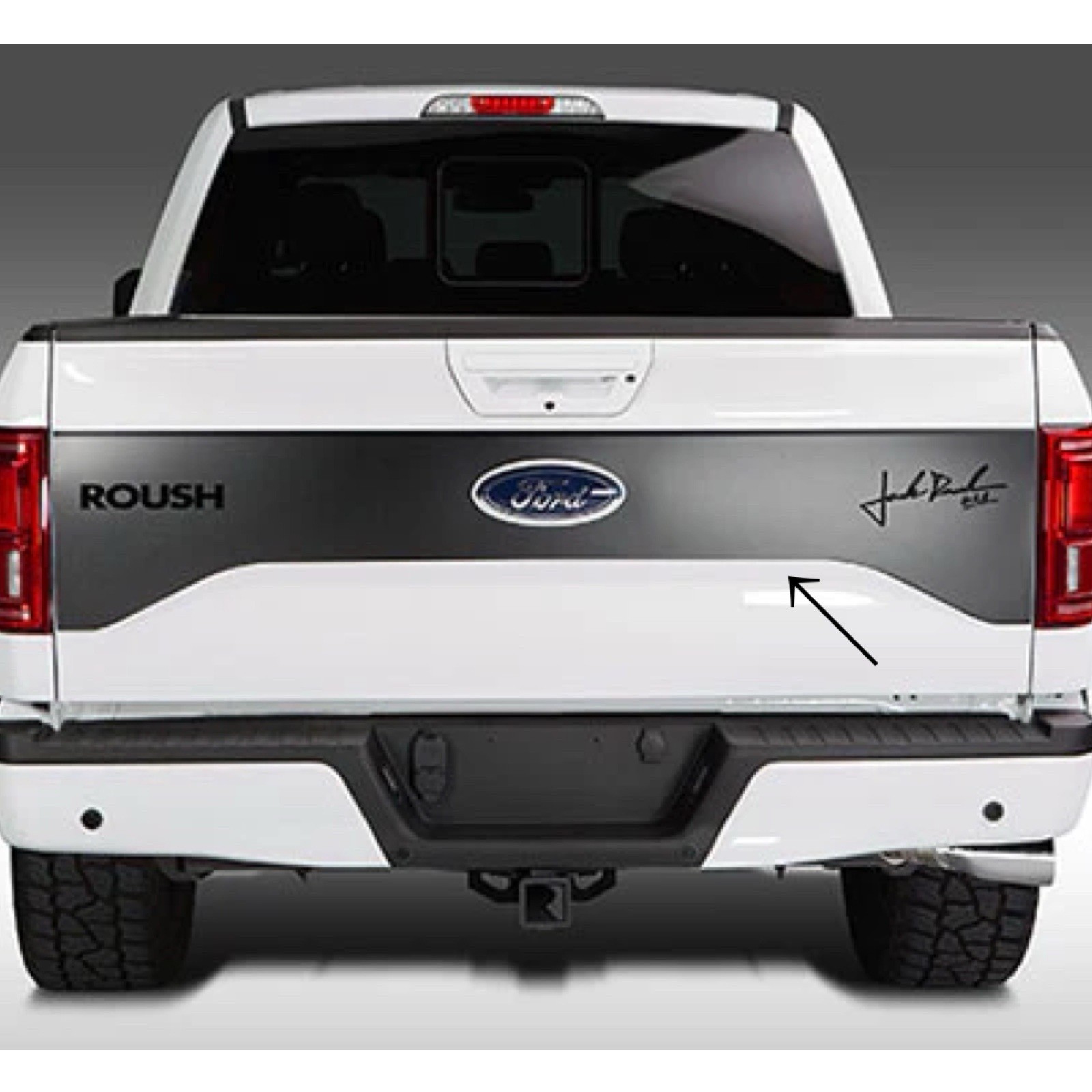 OEM Jack Roush Signature Tailgate Full Decal 1PC New Fits F150 Trucks Oracle