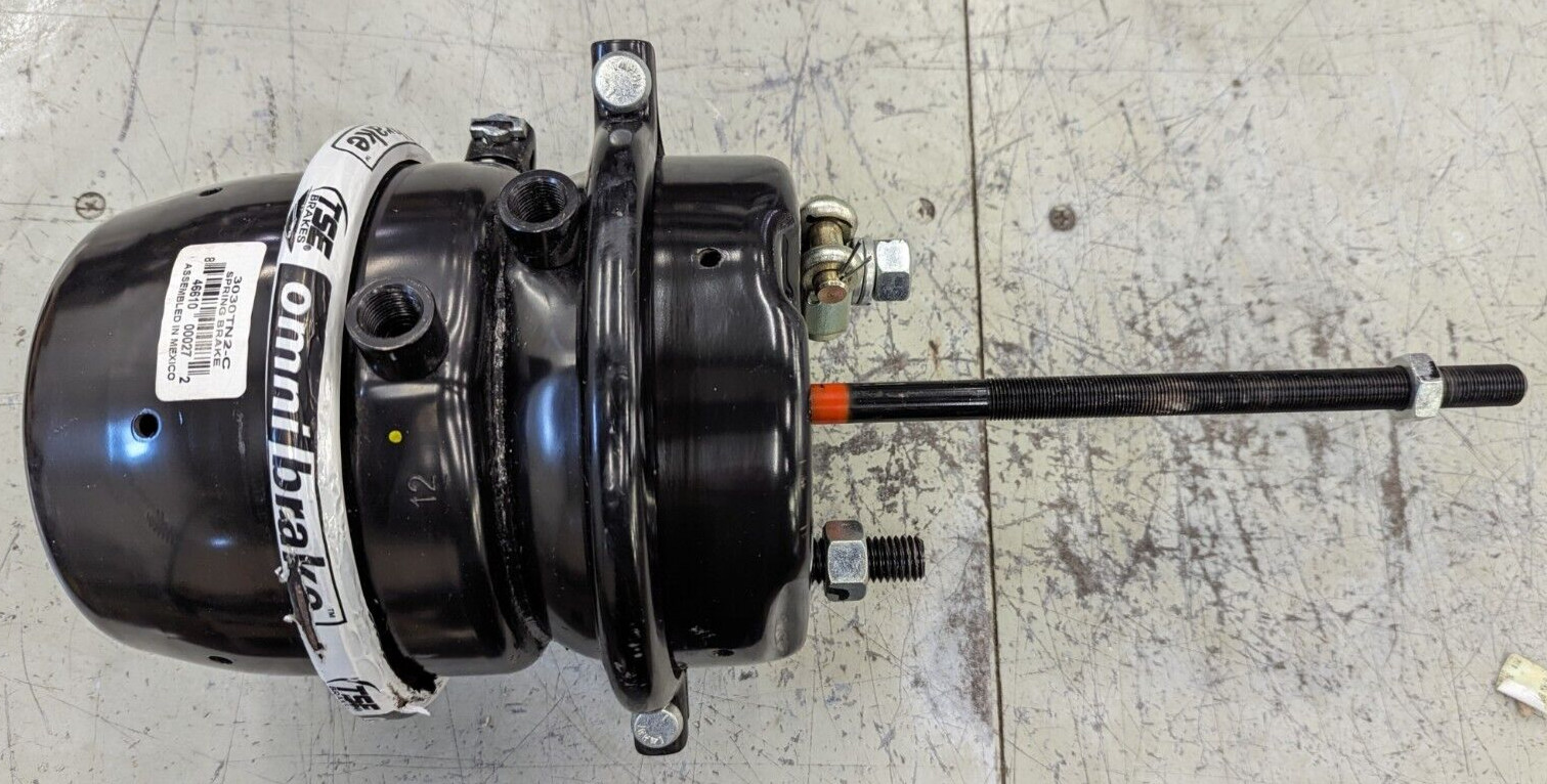 3030TN2-C TSE Omni Brake Long Stroke Parking Brake Chamber for Trailers 30/30 3030TN2-C TSE Omni Brake Long Stroke Parking Brake Chamber for Trailers 30/30