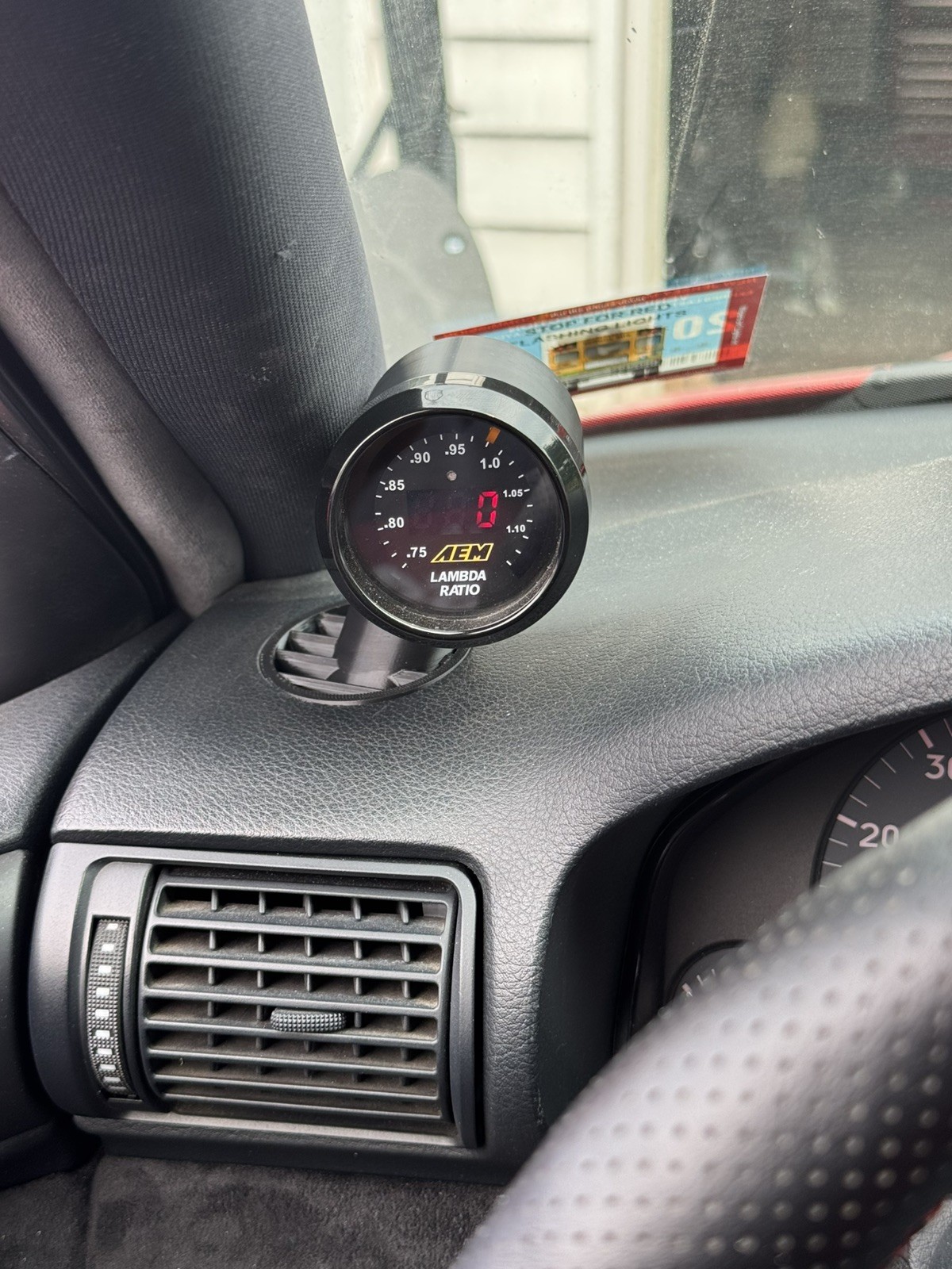 Audi B5 S4 , A4 Premium Defroster Vent Single Gauge Pod Audi B5 S4 , A4 Premium Defroster Vent Single Gauge Pod