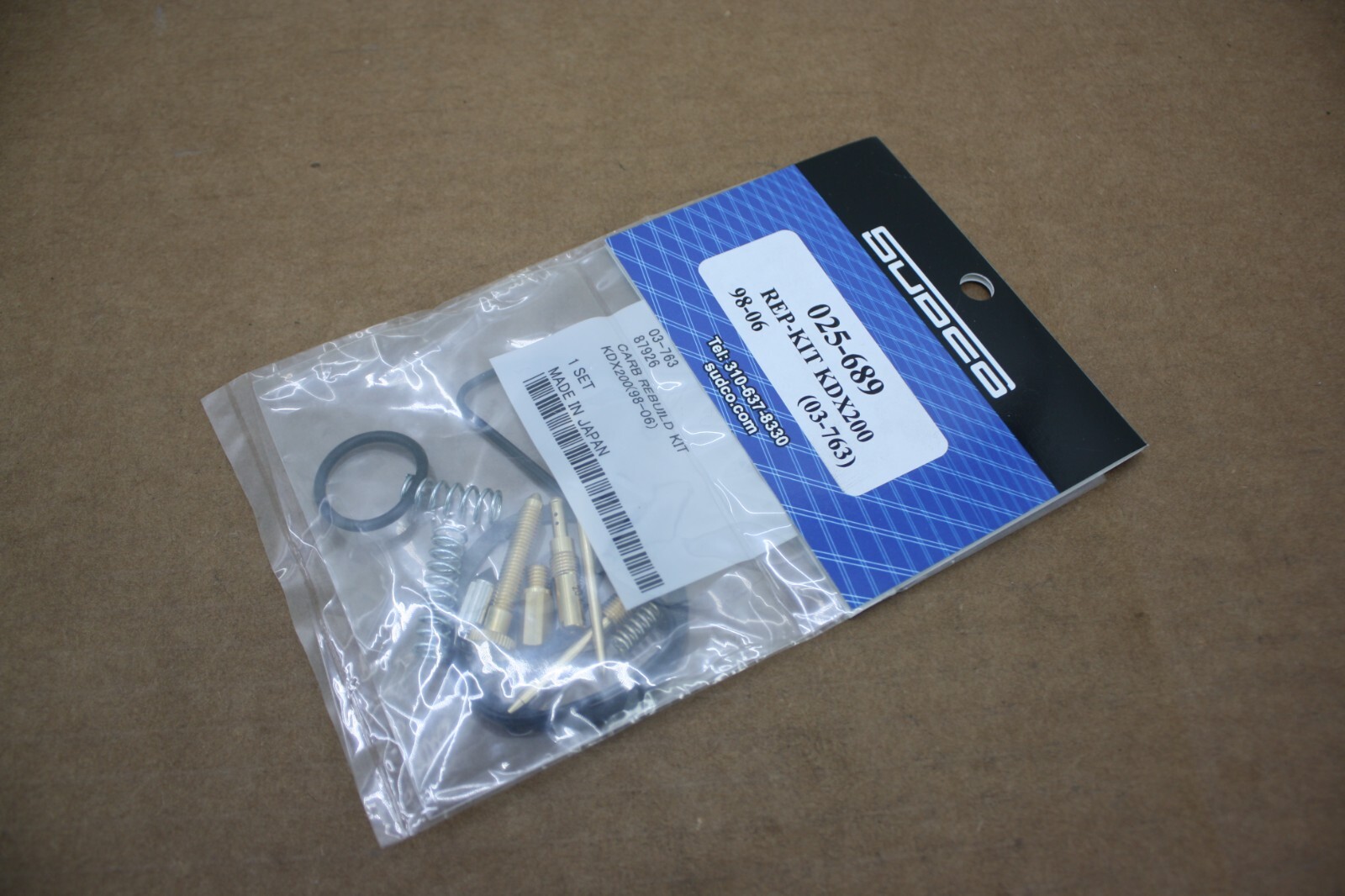 1995-2006 KAWASAKI KDX200 CARB KIT CARBURETOR REPAIR SET SHINDY MADE IN JAPAN 1995-2006 KAWASAKI KDX200 CARB KIT CARBURETOR REPAIR SET SHINDY MADE IN JAPAN