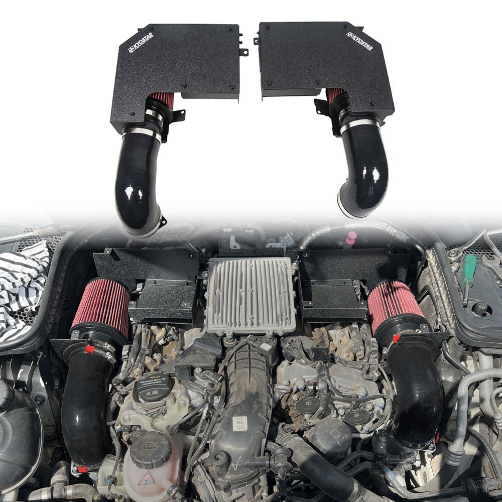 Cold Air Intake System For 2014+ Mercedes-Benz C400 GLE400 GLC43 AMG M276 3.0T