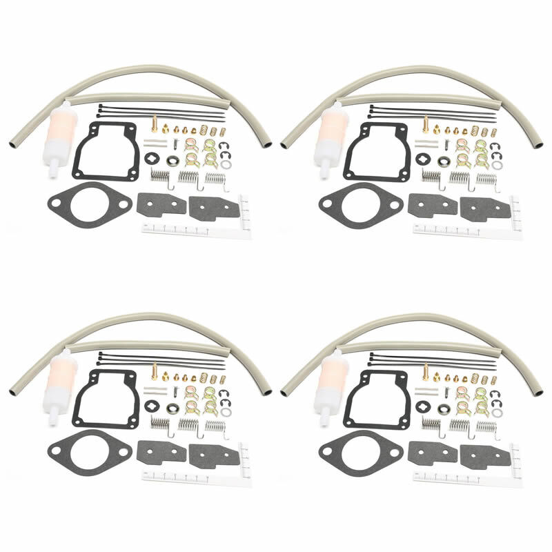 4 Packs For Mercury Carburetor Kit 1395-8236354, 18-7750-1