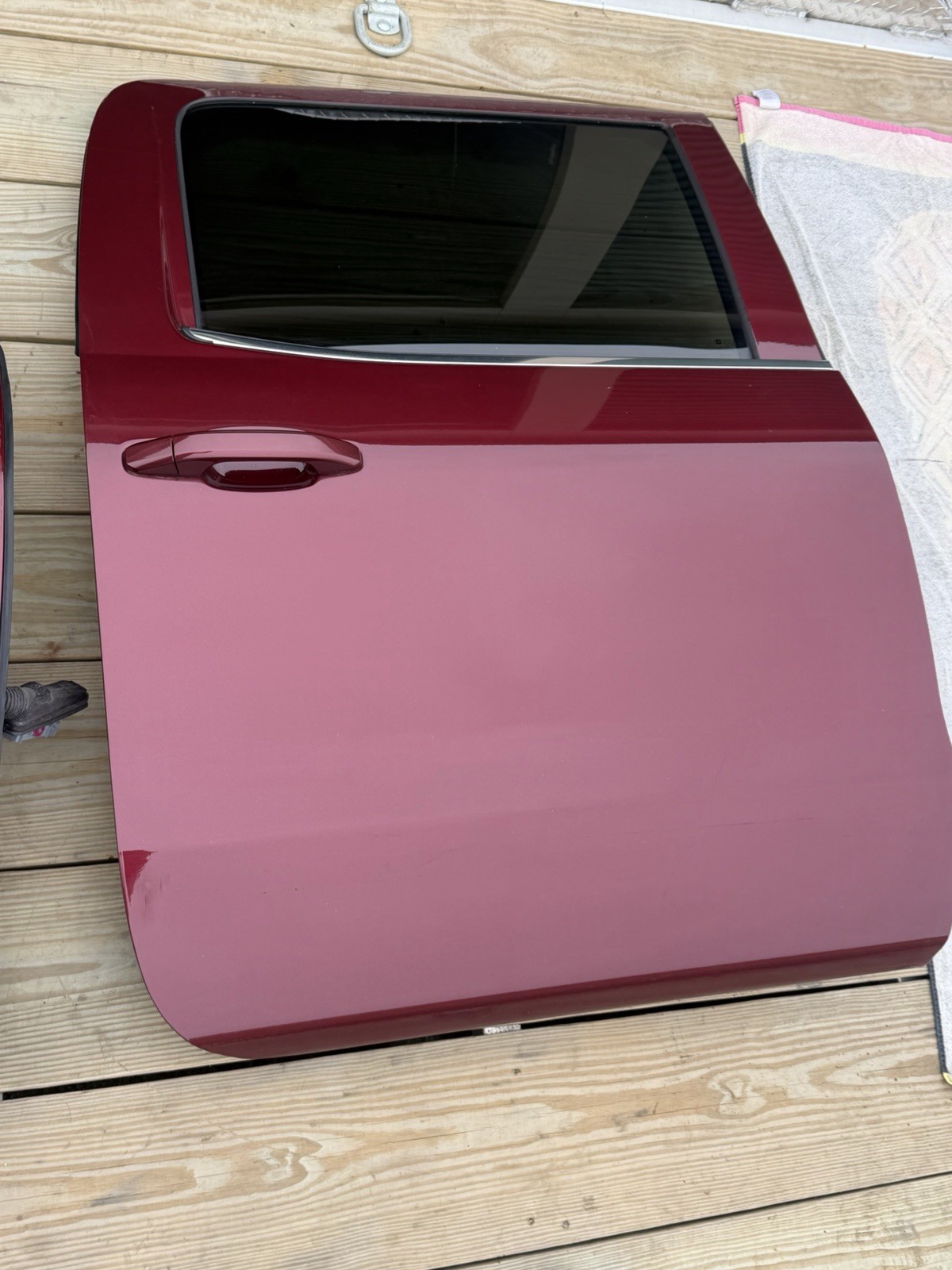 14-18 OEM Silverado Sierra Pass. Rear Crew Cab door Sonoma Red Metallic WA412P 14-18 OEM Silverado Sierra Pass. Rear Crew Cab door Sonoma Red Metallic WA412P