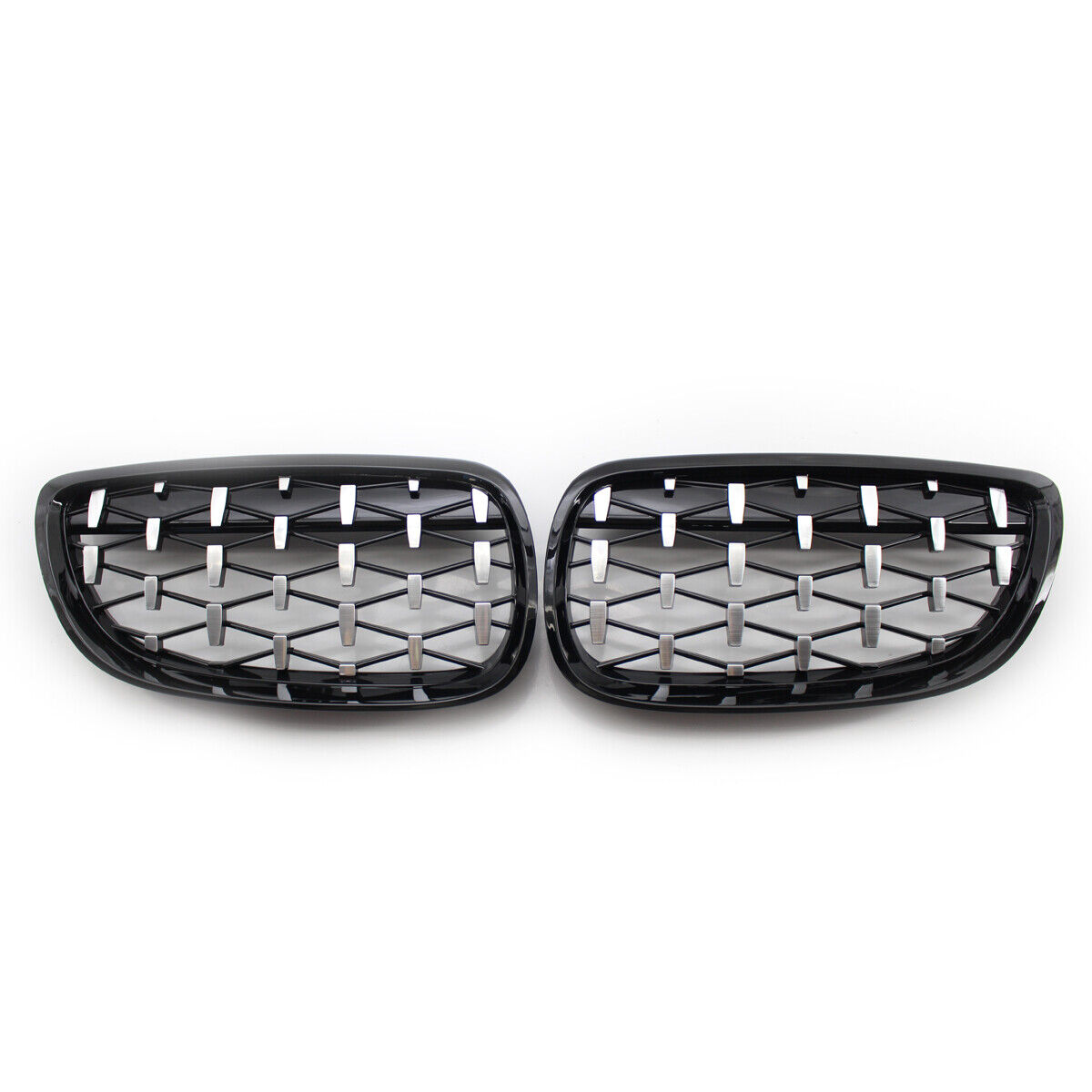 Front Kidney Diamond Grill Grille For BMW E92 E93 M3 328i 335i Coupe 2006-2009