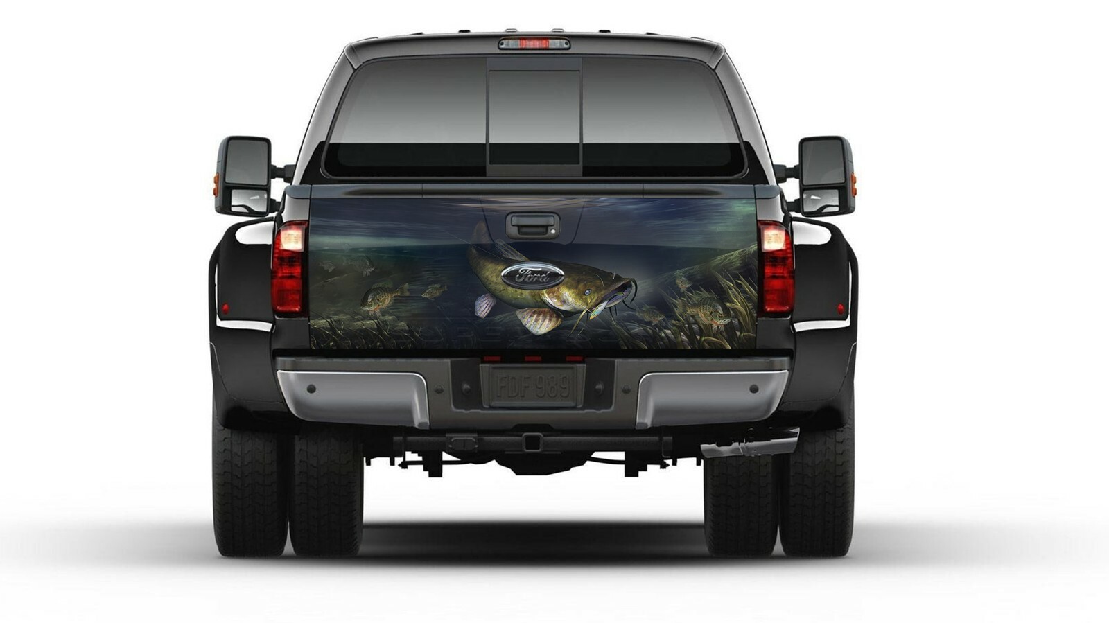 Catfish Shad Tailgate Wrap Vinyl Graphic Decal Sticker