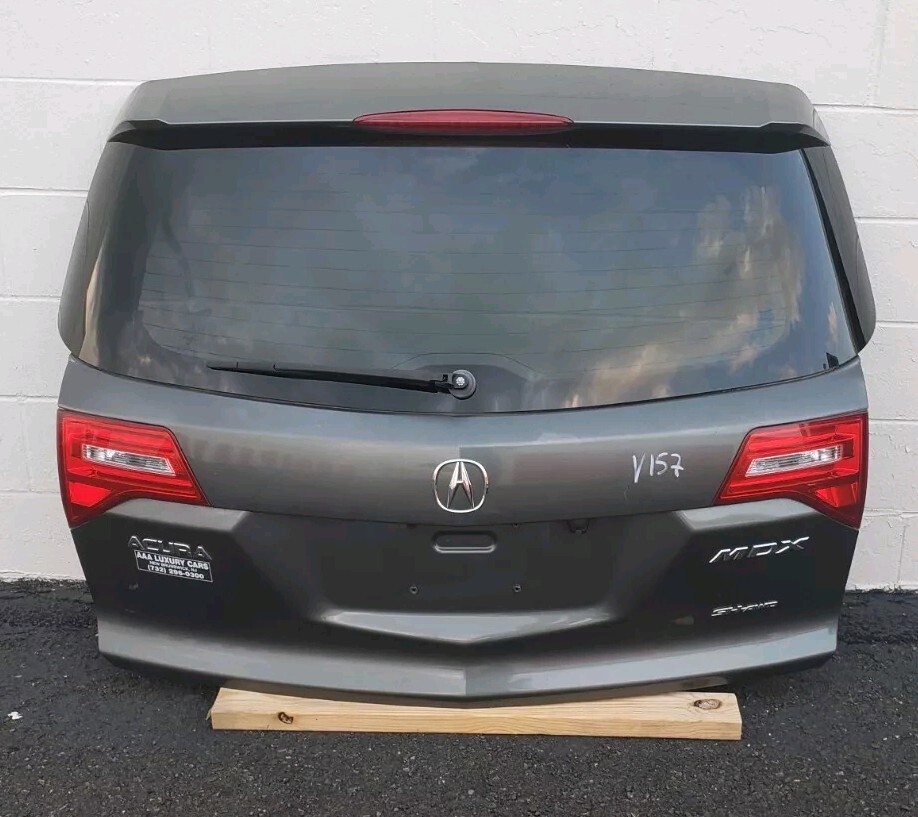 07-13 Acura MDX Trunk Hatch Tailgate Liftgate Gray Metallic Power Lift 07-13 Acura MDX Trunk Hatch Tailgate Liftgate Gray Metallic Power Lift