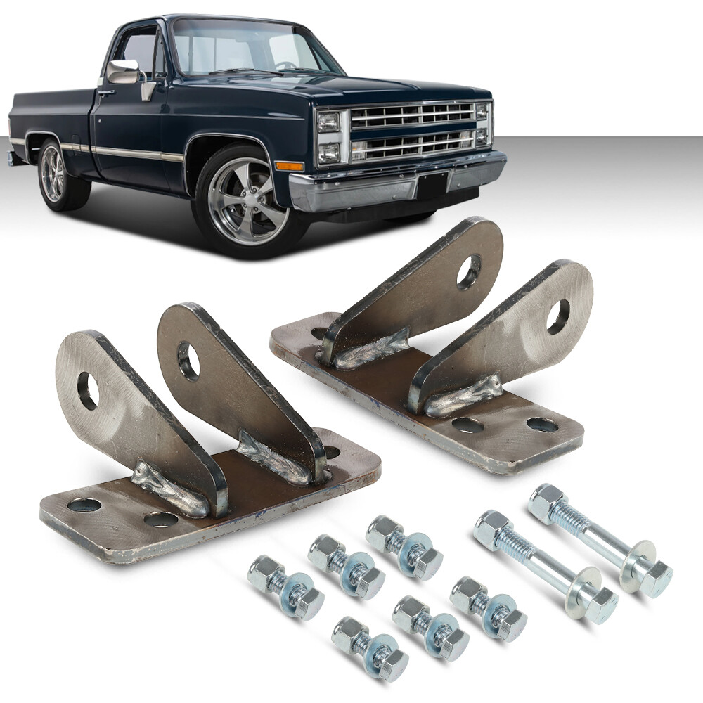 Fit For 1963-1987 Chevy C10 C20 Lowering Front Drop Shock Relocation Bracket Fit For 1963-1987 Chevy C10 C20 Lowering Front Drop Shock Relocation Bracket