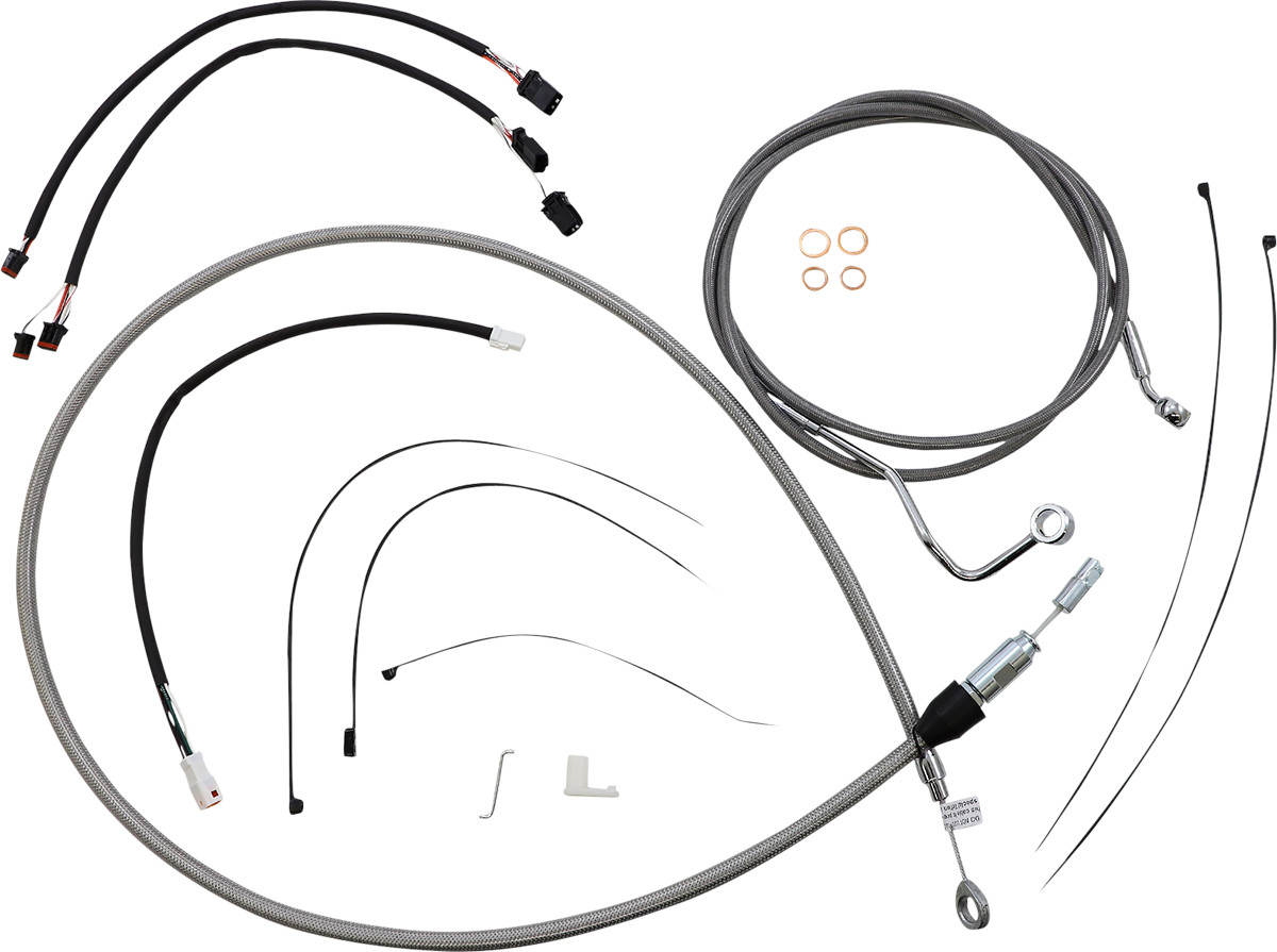 Magnum XR Handlebar Installation Kit Stainless Steel/Chrome 589971