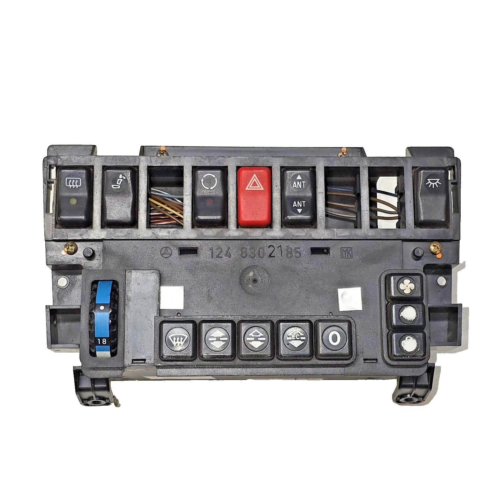 1986-1993 Mercedes 300E Climate Control Board Switch 1248302185 OEM
