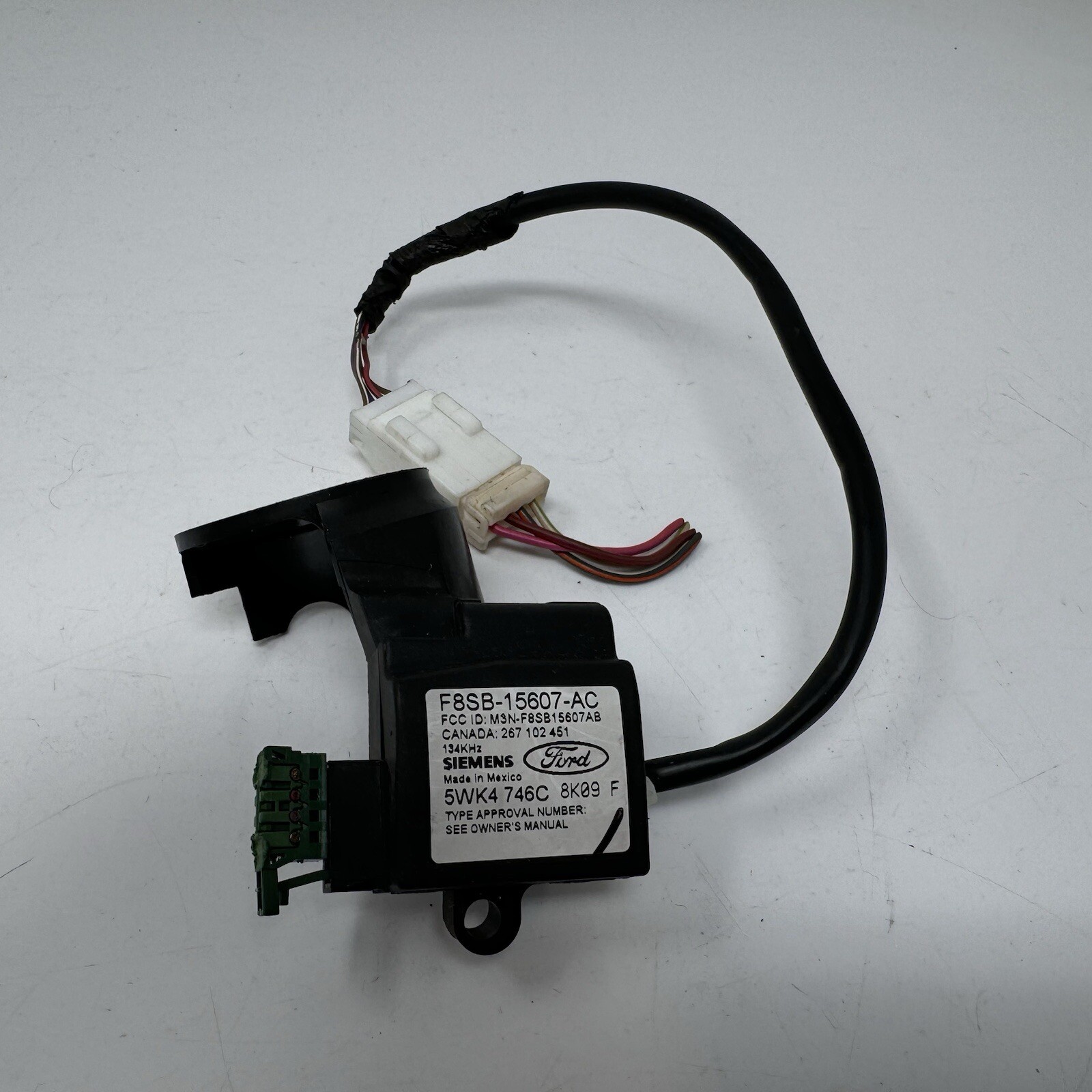 98-02 FORD MUSTANG/EXPLORER/RANGER ANTI THEFT PATS TRANSCEIVER F8SB-15607-AC