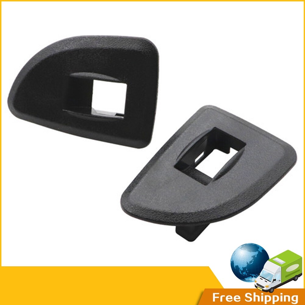 Fit 09-13 Chevy Silverado Sierra Extended Cab Rear Window Switch Bezels Covers