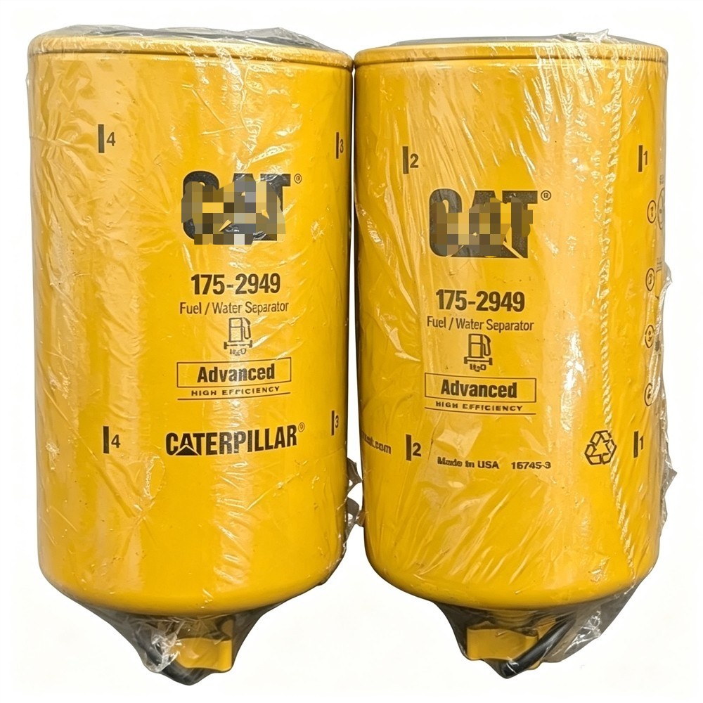 2PCS 175‑2949 Caterpillar Fuel Water Separator Diesel Filter C15
